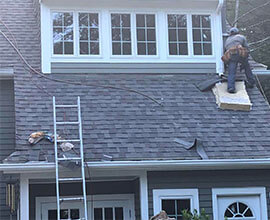 shingle roof replacement Quincy MA